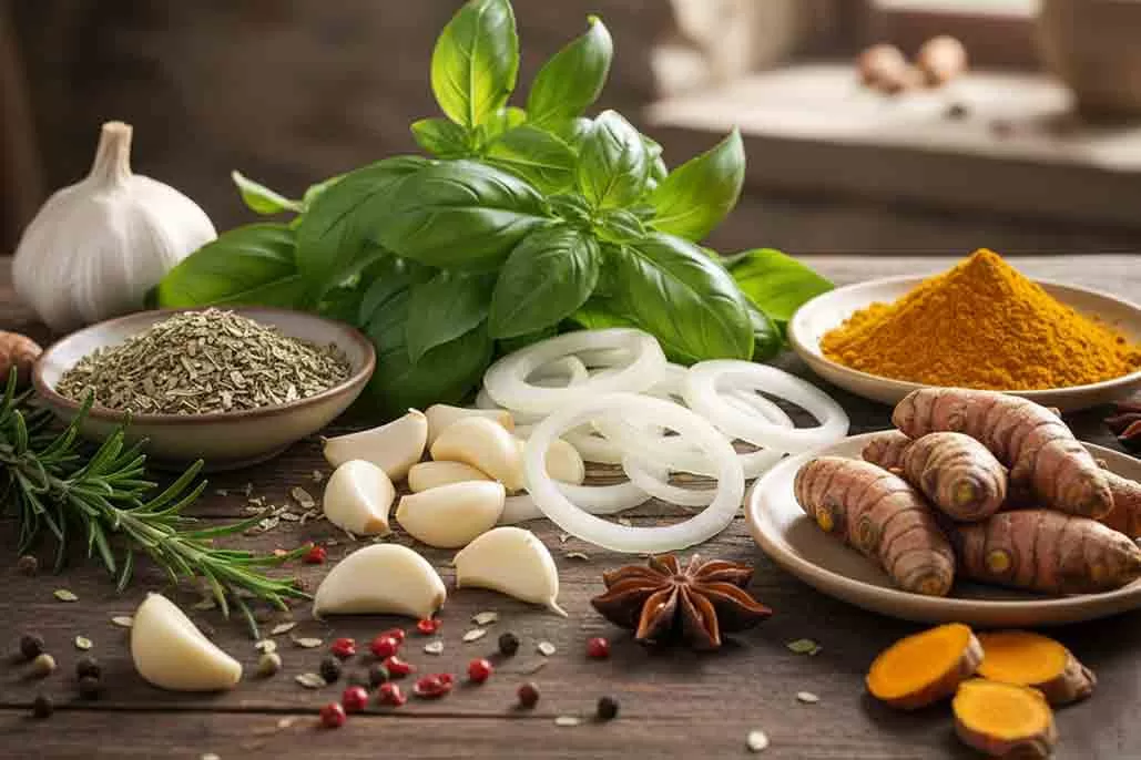 Temperos naturais que realçam o sabor e fazem bem à saúde.